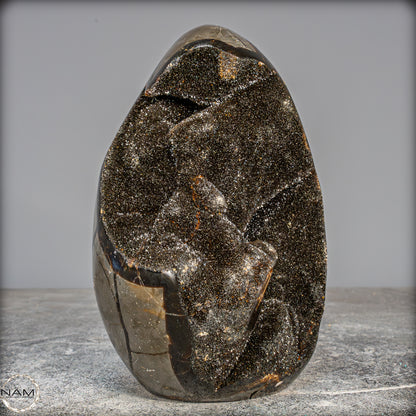 Natürliche Septarien Druse mit Calzit Kristallen, Spitzenqualität - 1846,15g