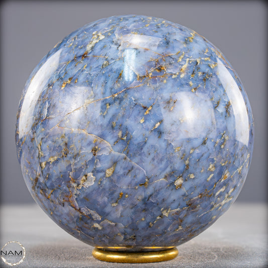 Natürliche Blaue Quarz Kugelaus Brasilien - 2160,15g