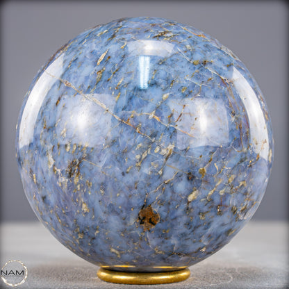 Natürliche Blaue Quarz Kugelaus Brasilien - 2160,15g