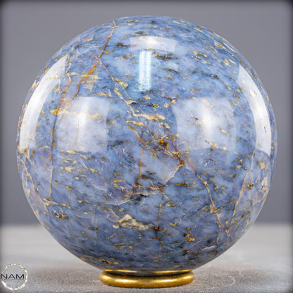 Natürliche Blaue Quarz Kugelaus Brasilien - 2160,15g