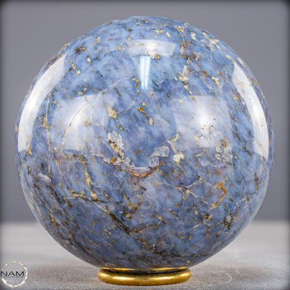 Natürliche Blaue Quarz Kugelaus Brasilien - 2160,15g