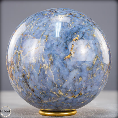 Natürliche Blaue Quarz Kugelaus Brasilien - 2160,15g