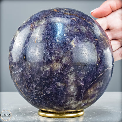 Natürliche Einhornstein - Lepidolit Kristall-Kugel - 4131,85 g