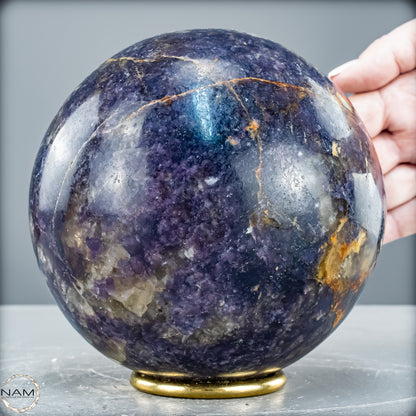 Natürliche Einhornstein - Lepidolit Kristall-Kugel - 4131,85 g