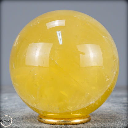 Top Qualität Transparenter Citrin Kristall Kugel - Brasilien - 819,24g - 84mm
