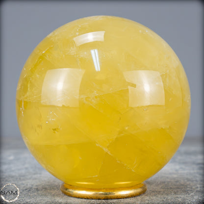 Top Qualität Transparenter Citrin Kristall Kugel - Brasilien - 819,24g - 84mm