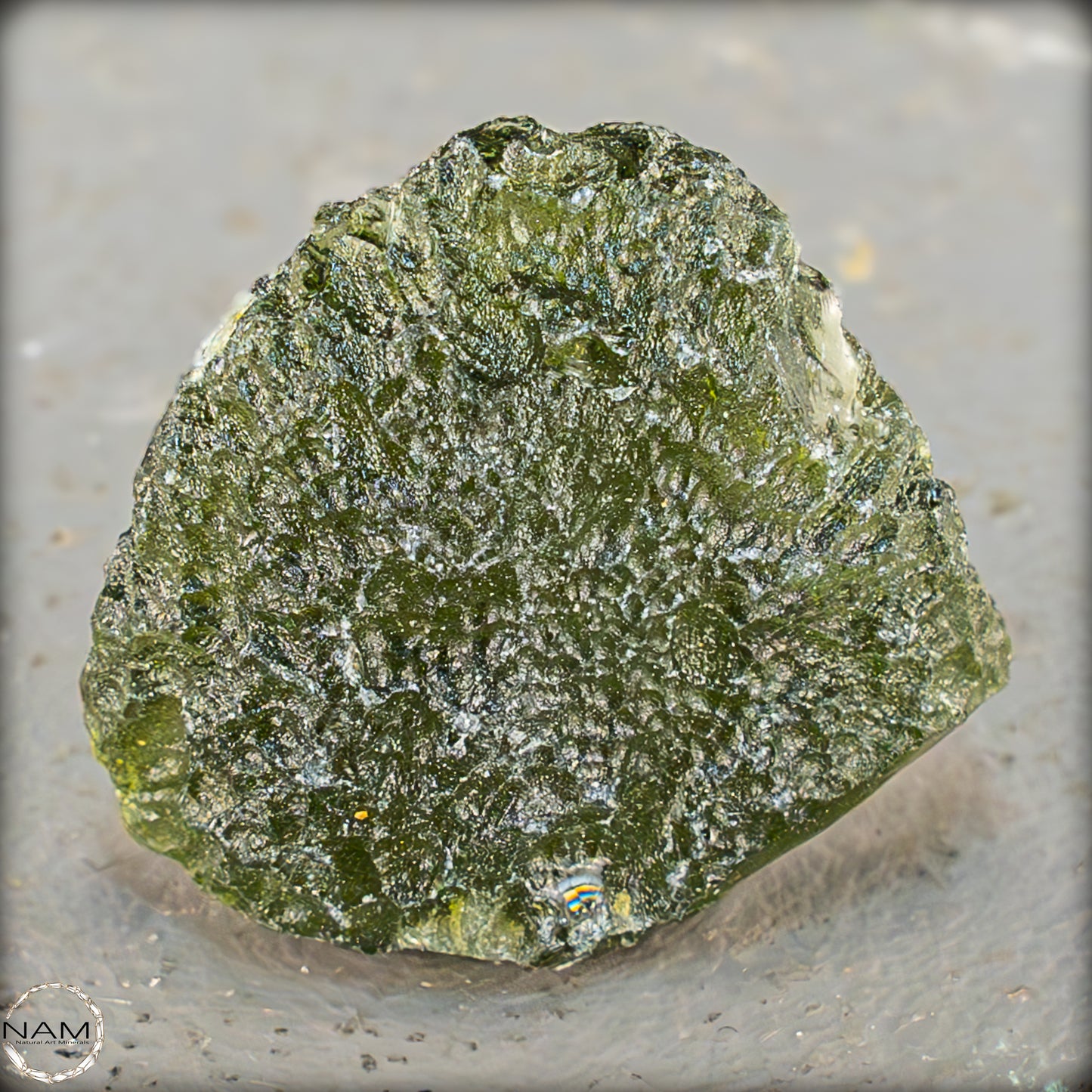 Großer Natürlicher Moldavit Kristall - 7,64g - 38,20ct