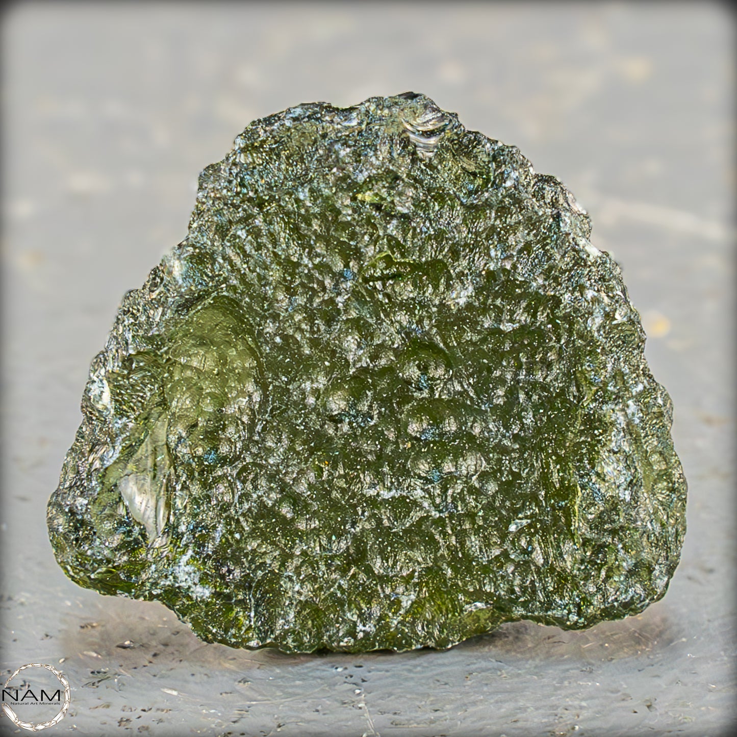 Großer Natürlicher Moldavit Kristall - 7,64g - 38,20ct