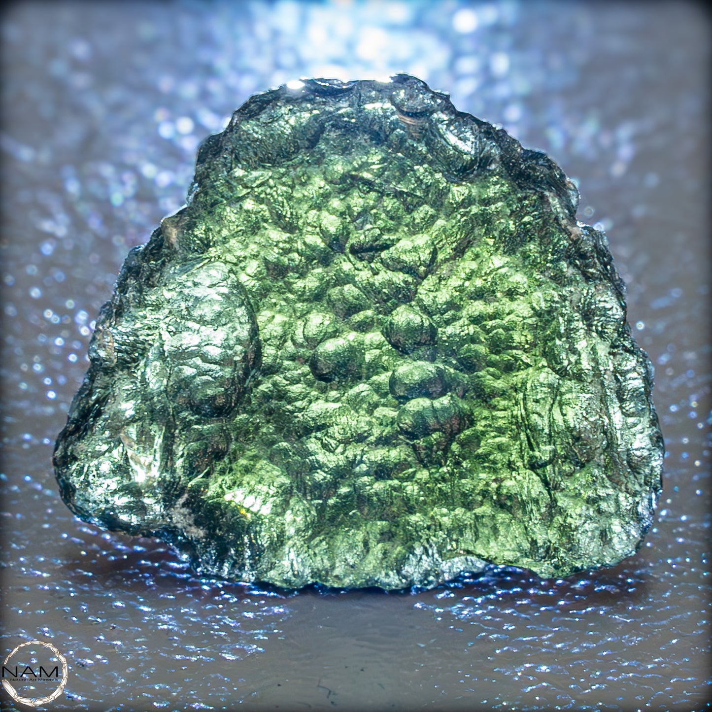 Großer Natürlicher Moldavit Kristall - 7,64g - 38,20ct