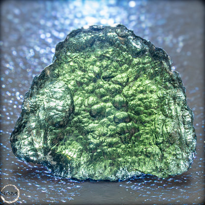 Großer Natürlicher Moldavit Kristall - 7,64g - 38,20ct