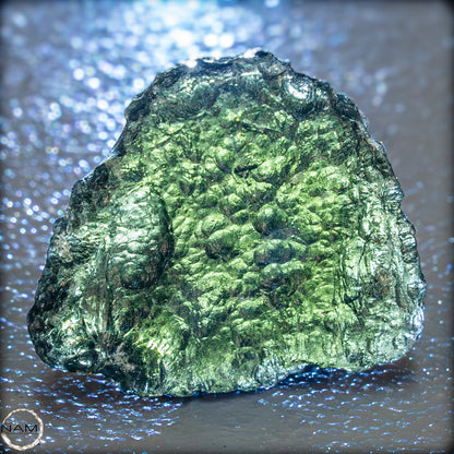 Großer Natürlicher Moldavit Kristall - 7,64g - 38,20ct