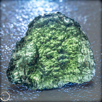 Großer Natürlicher Moldavit Kristall - 7,64g - 38,20ct