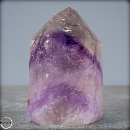 Natürliche, Sehr Seltene Amethyst-Kristall Spitze, Brasilien - 402,08g