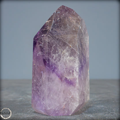 Natürliche, Sehr Seltene Amethyst-Kristall Spitze, Brasilien - 402,08g