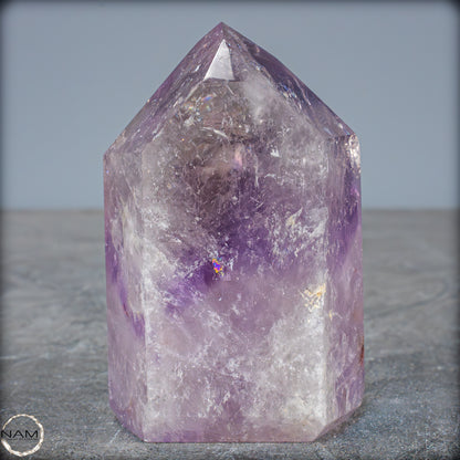 Natürliche, Sehr Seltene Amethyst-Kristall Spitze, Brasilien - 402,08g