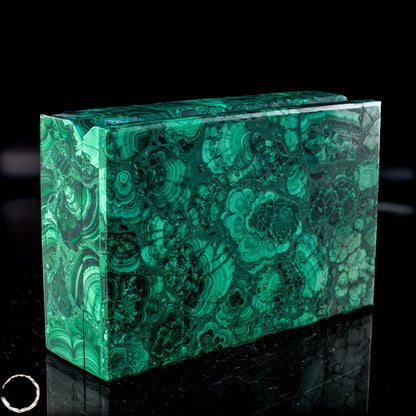 Einzigartige Malachit & Chrysocolla Schmuckkästchen/Box - 1034,22g