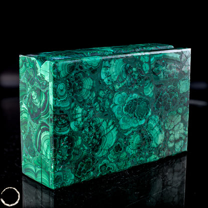 Einzigartige Malachit & Chrysocolla Schmuckkästchen/Box - 1034,22g
