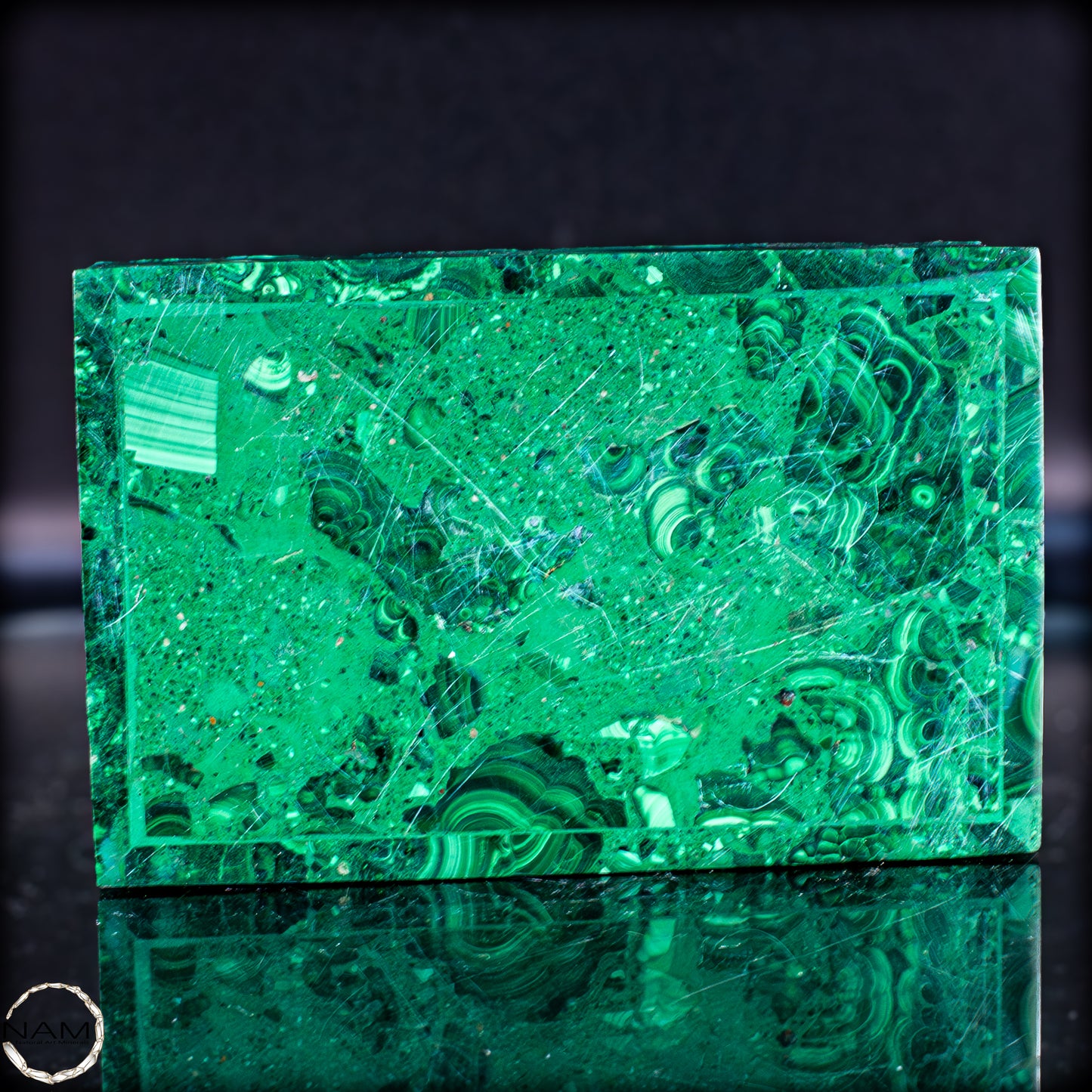 Einzigartige Malachit & Chrysocolla Schmuckkästchen/Box - 1034,22g