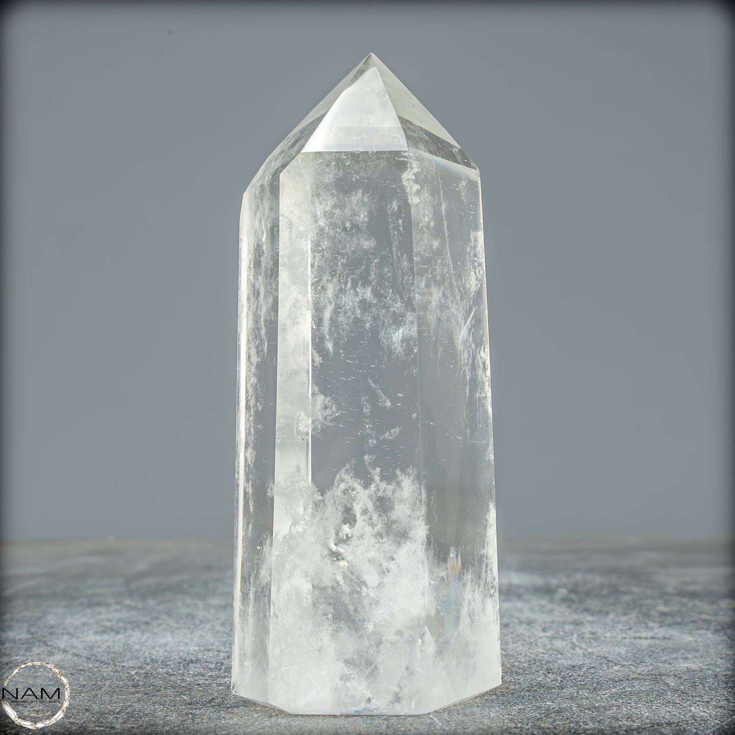 Natürlicher Quarz-Kristall Obelisk, Brasilien - 310,45g