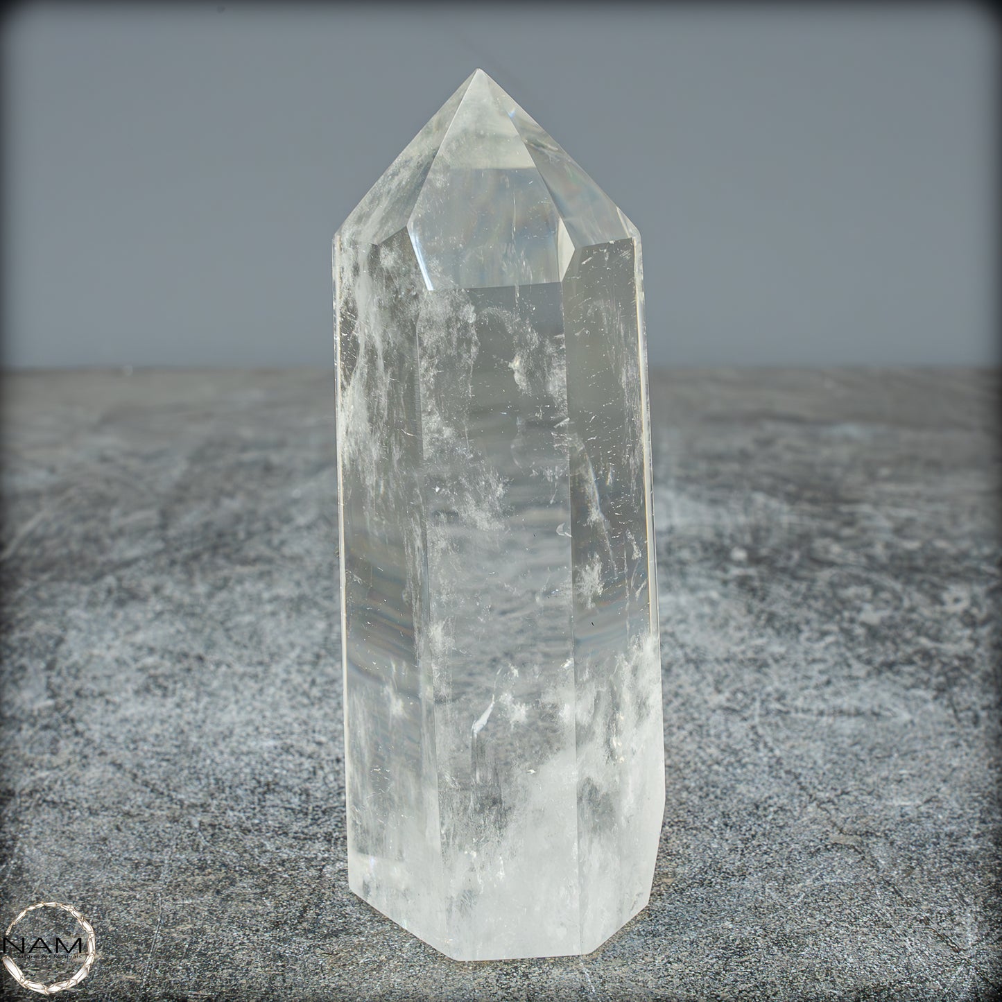 Natürlicher Quarz-Kristall Obelisk, Brasilien - 310,45g