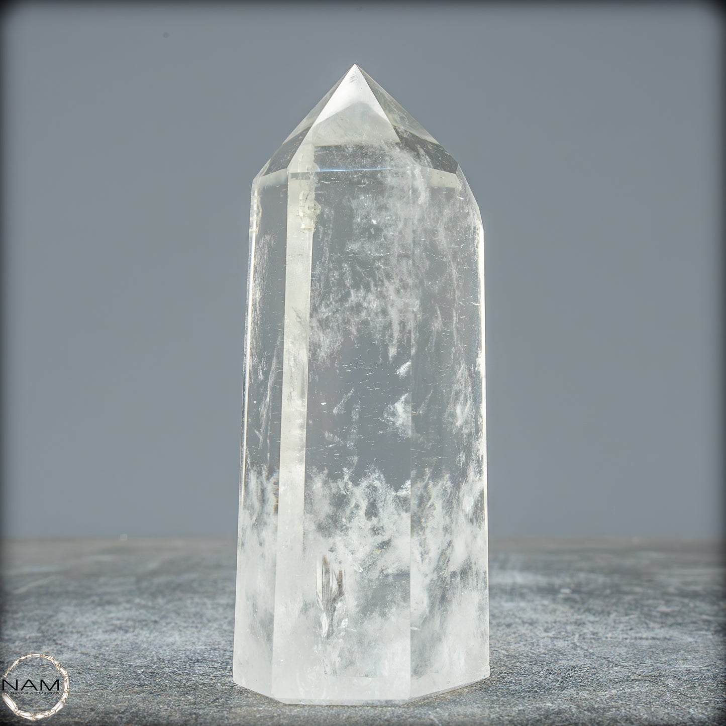 Natürlicher Quarz-Kristall Obelisk, Brasilien - 310,45g