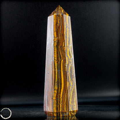 Natürlicher Tigerauge-Obelisk - 1091,96g