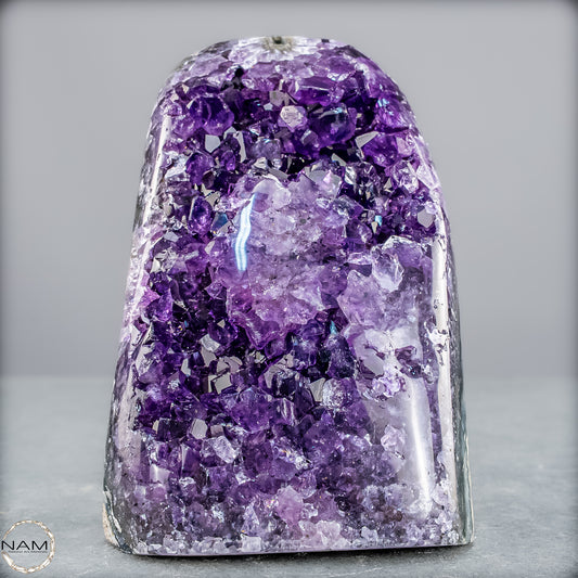 Natürliche Amethyst-Kristall Druse - 607,18g