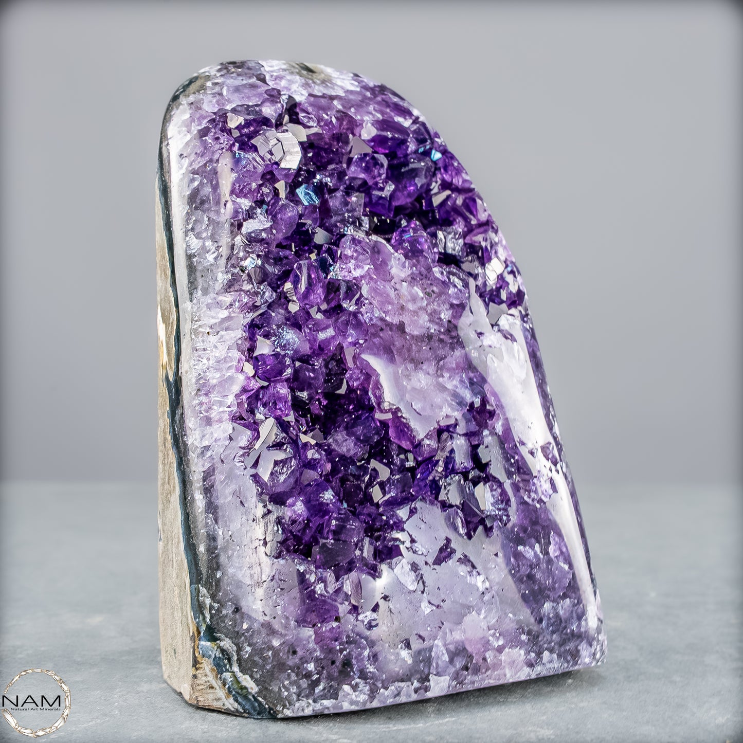 Natürliche Amethyst-Kristall Druse - 607,18g