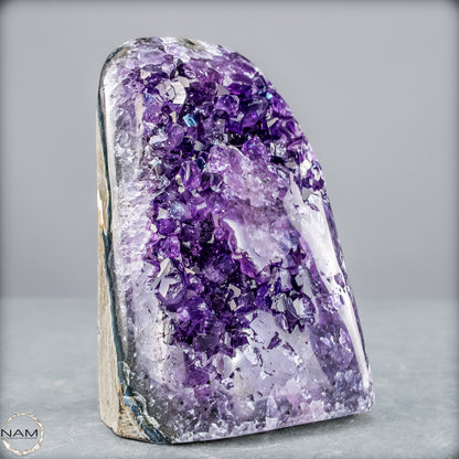 Natürliche Amethyst-Kristall Druse - 607,18g