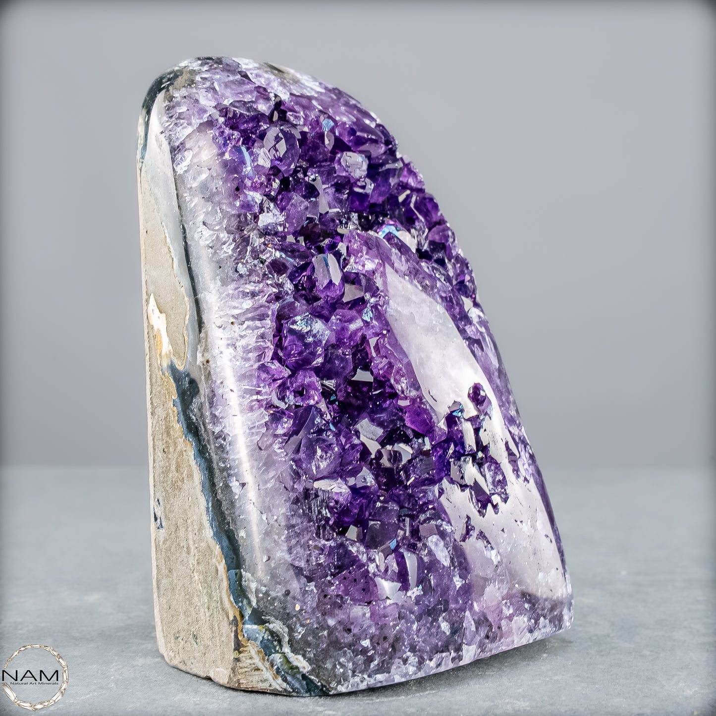 Natürliche Amethyst-Kristall Druse - 607,18g