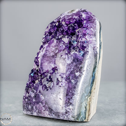 Natürliche Amethyst-Kristall Druse - 607,18g
