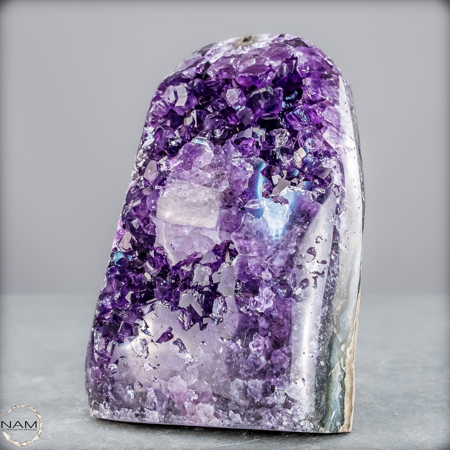 Natürliche Amethyst-Kristall Druse - 607,18g