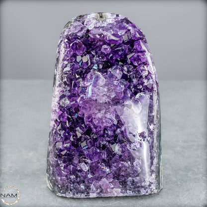 Natürliche Amethyst-Kristall Druse - 607,18g