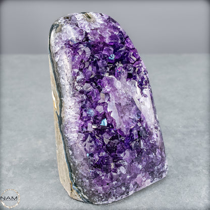Natürliche Amethyst-Kristall Druse - 607,18g