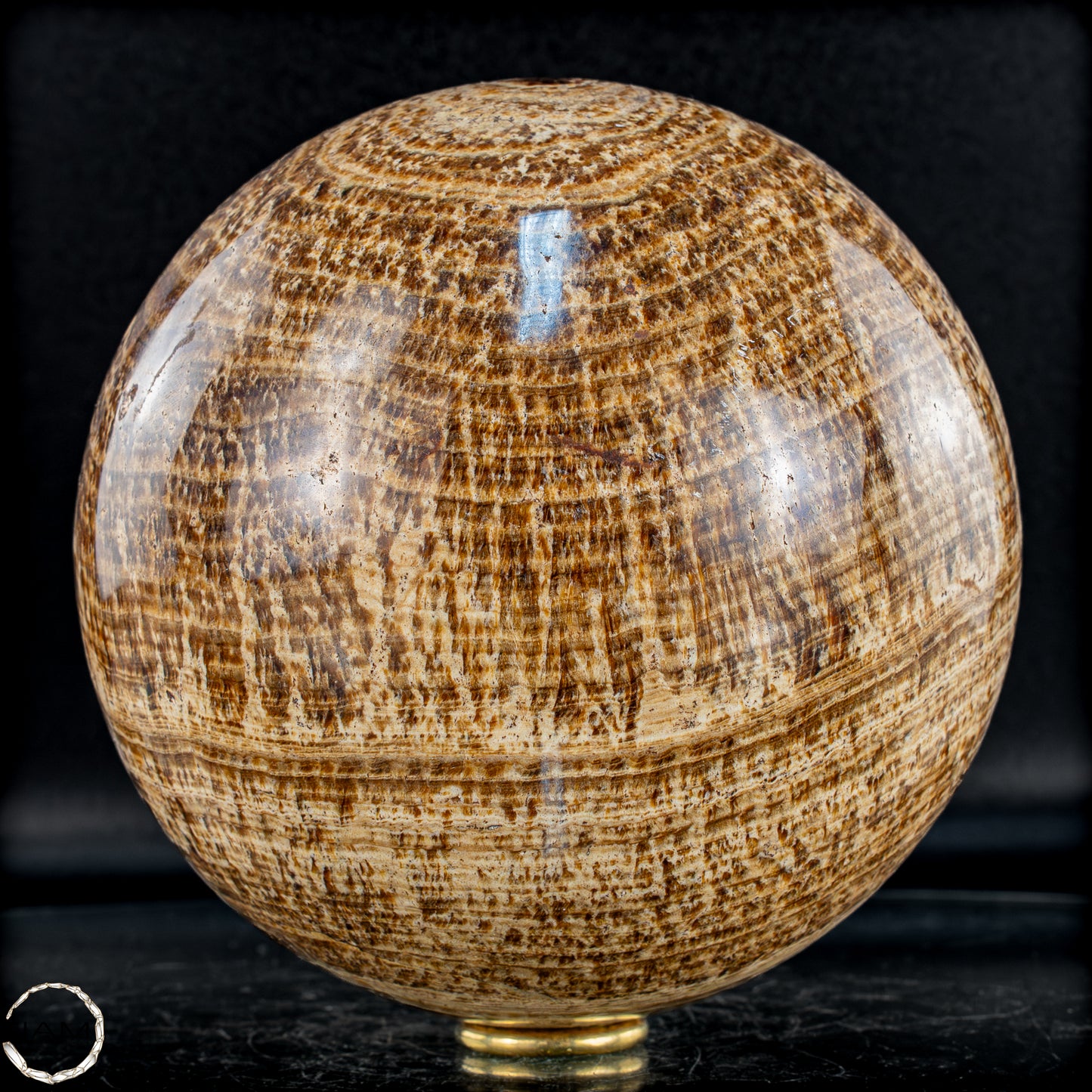 Natürliche Aragonit-Kristall Kugel - 3054,26g