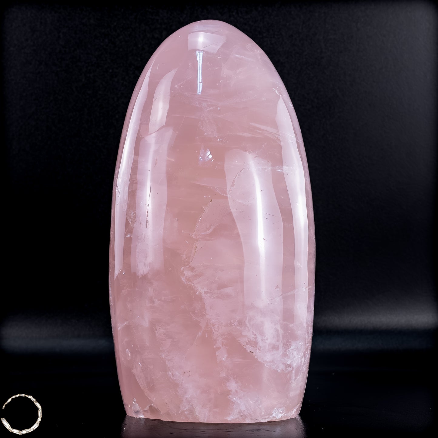 Natürliche Rosenquarz-Kristall Freiform aus Brasilien - 1810,62g