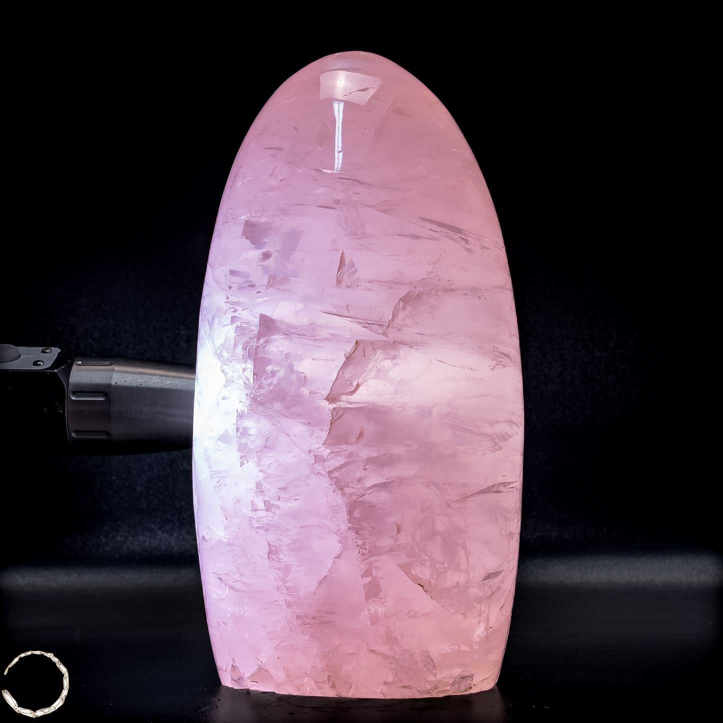 Natürliche Rosenquarz-Kristall Freiform aus Brasilien - 1810,62g