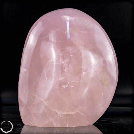 Natürliche Rosenquarz-Kristall Freiform aus Brasilien - 954,51g