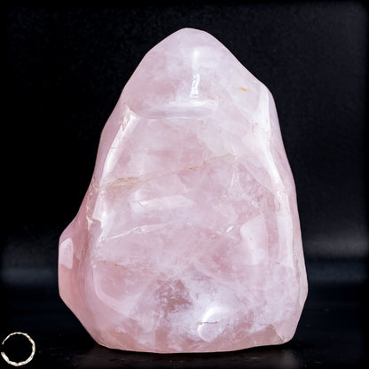 Natürliche Rosenquarz-Kristall Flamme aus Brasilien -1095,26 g