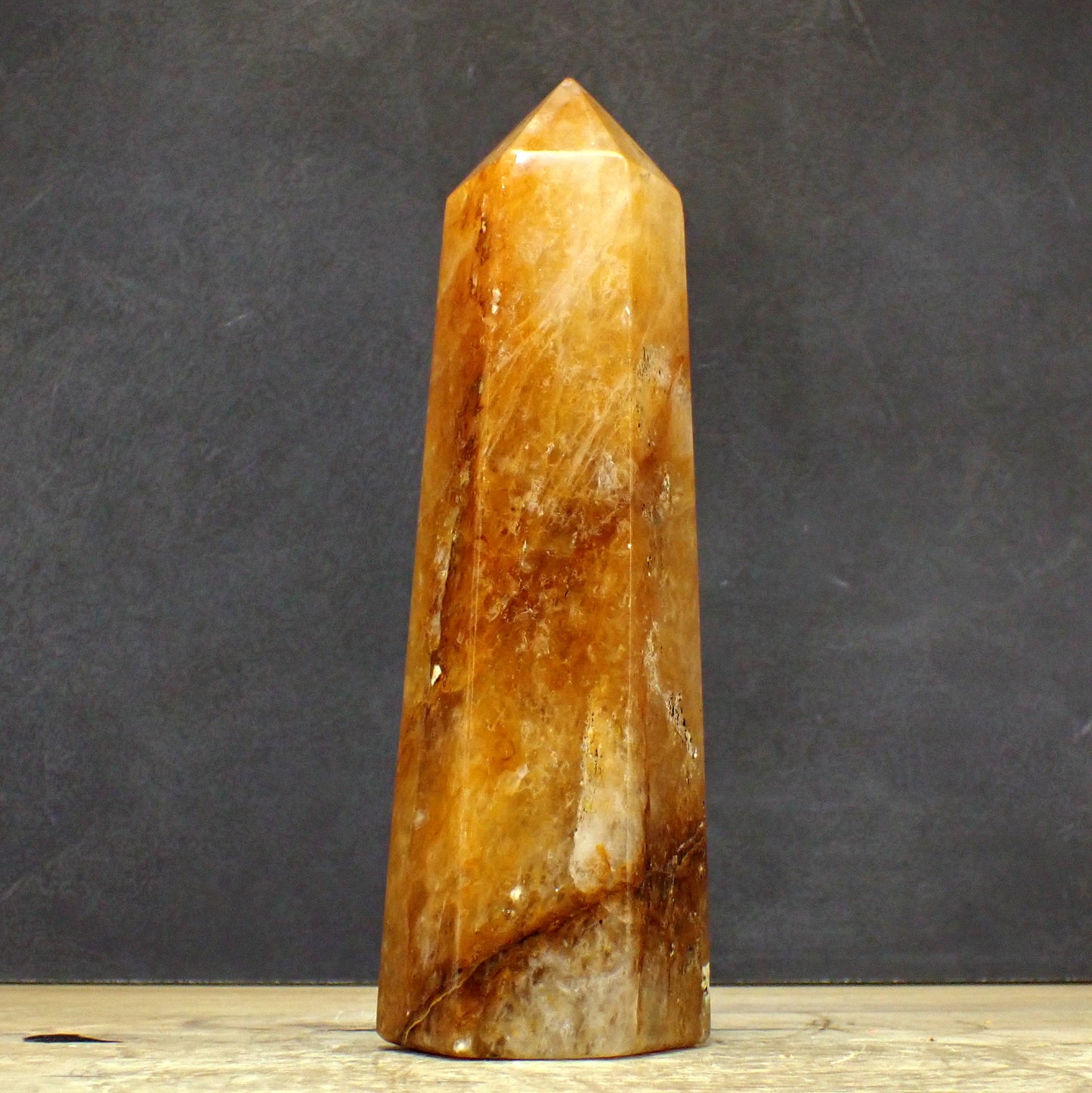 Quarz Obelisk "Golden Healer" - 1781,19g - 240 x 80 x 65mm