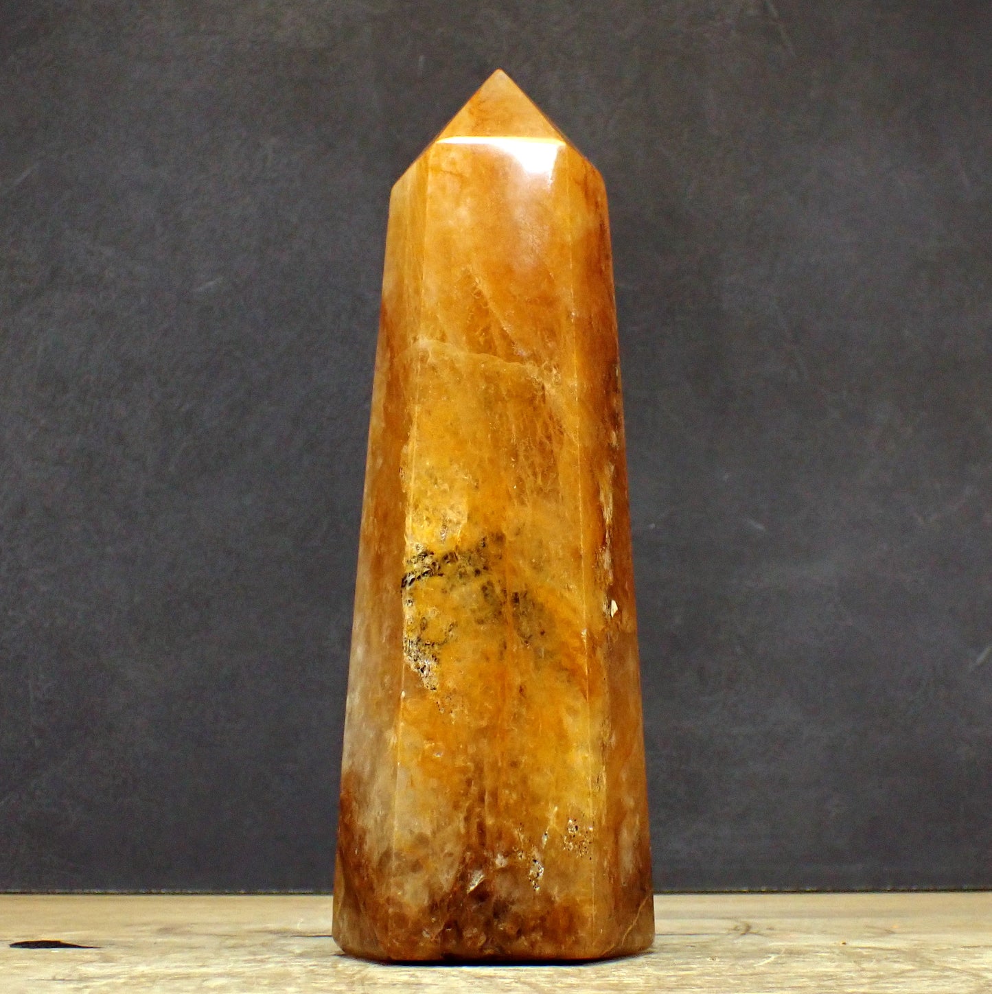 Quarz Obelisk "Golden Healer" - 1781,19g - 240 x 80 x 65mm