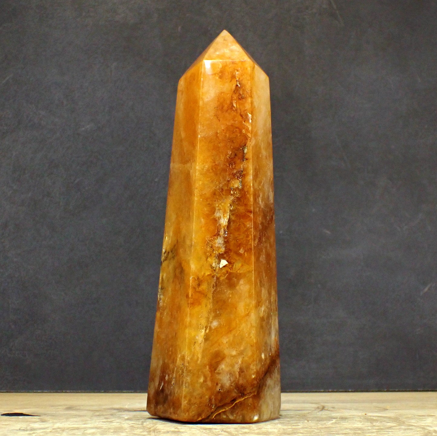 Quarz Obelisk "Golden Healer" - 1781,19g - 240 x 80 x 65mm