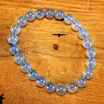 Blauer Aquamarin Kristall Armband aus Afghanistan, 91,05ct - 18,21g - 68 x 68 x 8mm