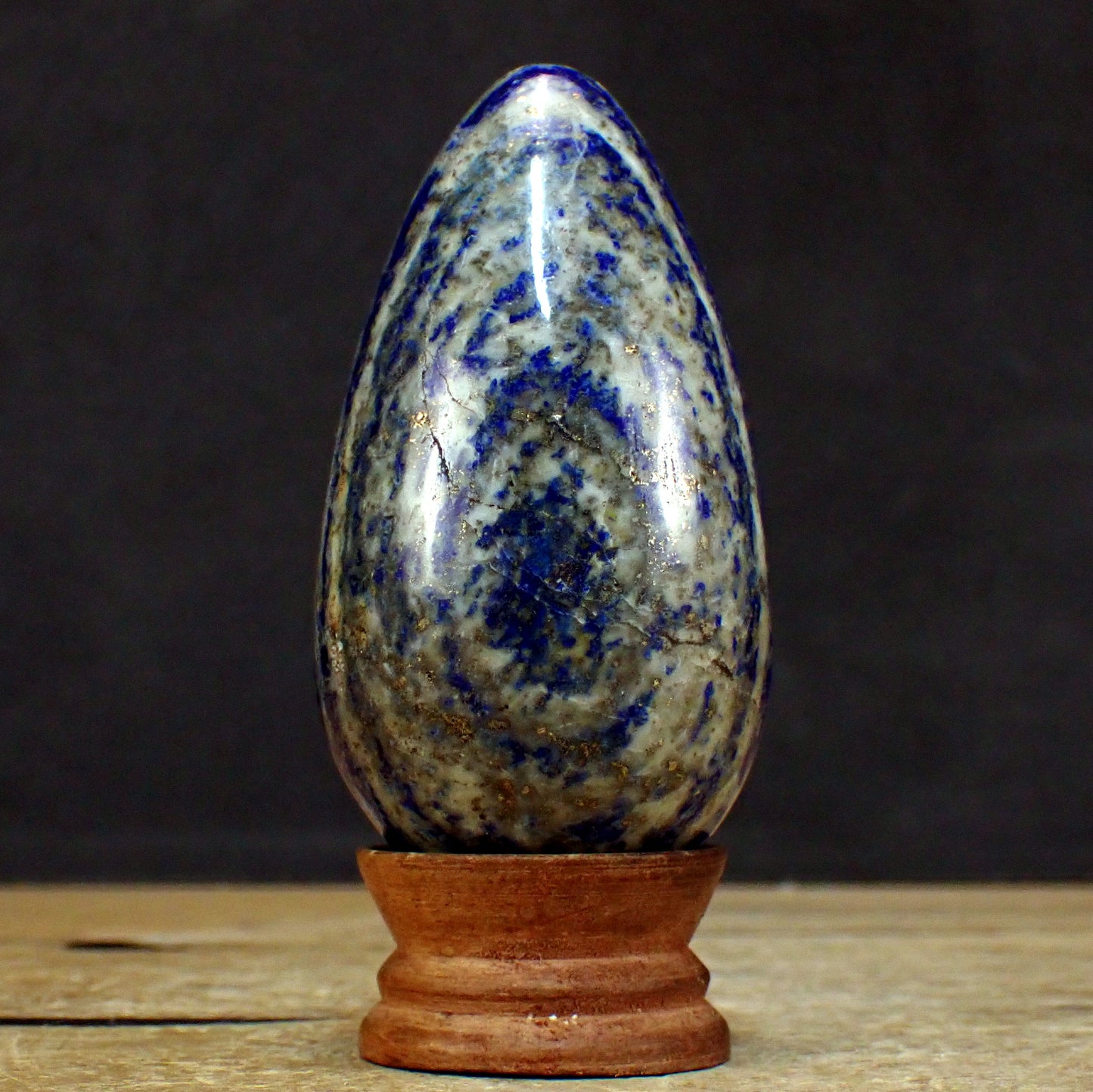 Lapislazuli Ei - 442,22- 107x60x60mm