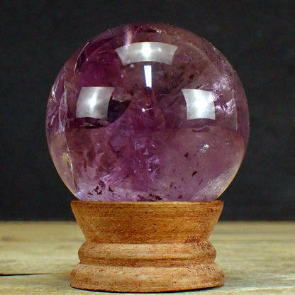 Amethyst Kugel – 273,38g – 58mm