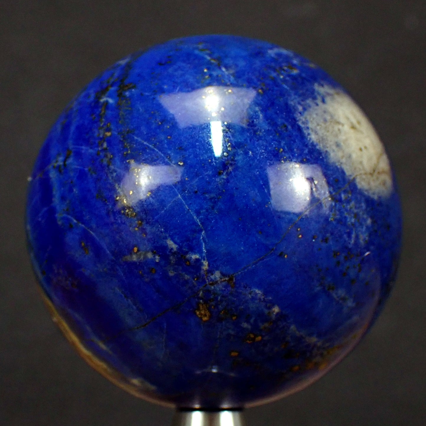 Lapislazuli-Kugel AA++ Qualität - 216,73g - 52,6mm