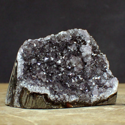 Schwarze Amethyst Druse - 544,33g - 95 x 85 x 70mm