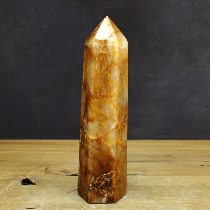 Golden Healer Quarz Obelisk  - 1700,81g - 255 x 73 x 62mm