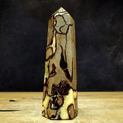 Septarien Obelisk - 1124,45g - 203 x 70 x 58mm