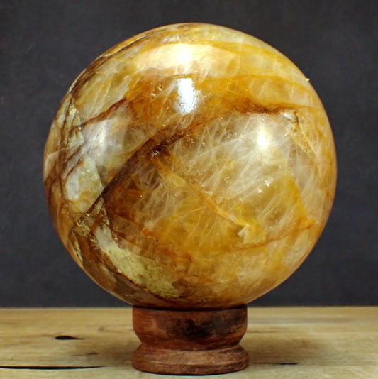 Quarz Kugel "Golden Healer" - 8714,88g - 190mm